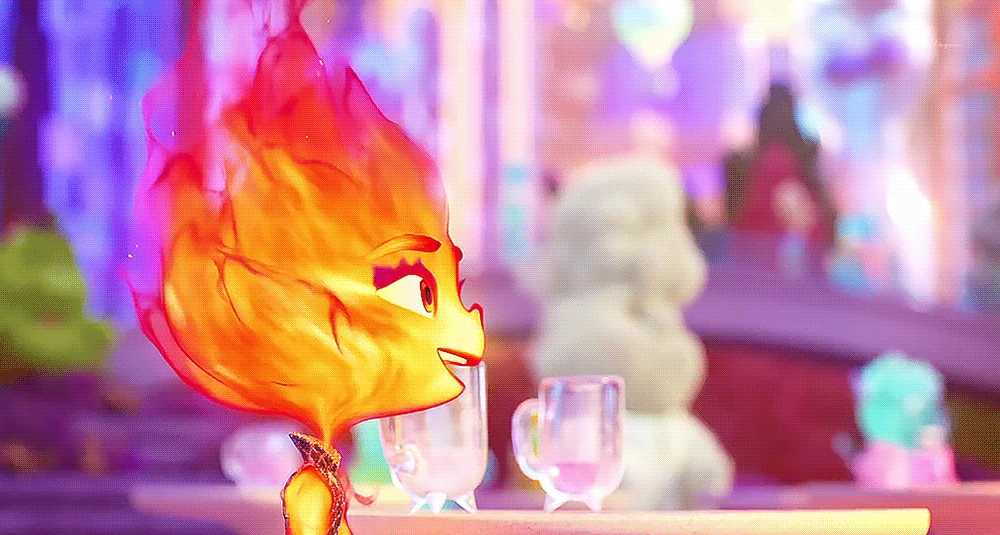 (스포) 영상미 미친 엘리멘탈 그 장면씬.gif | 인스티즈