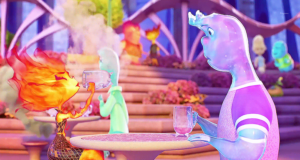 (스포) 영상미 미친 엘리멘탈 그 장면씬.gif | 인스티즈