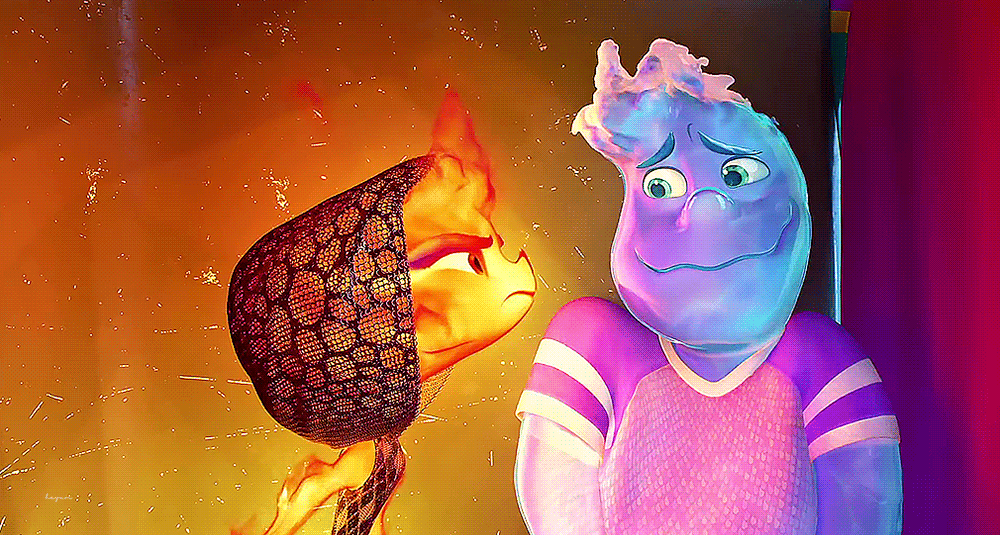 (스포) 영상미 미친 엘리멘탈 그 장면씬.gif | 인스티즈