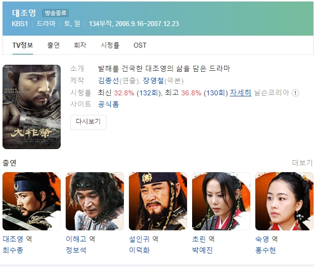 대장금 100회 연장에 땅치고 울었던 이영애 | 인스티즈