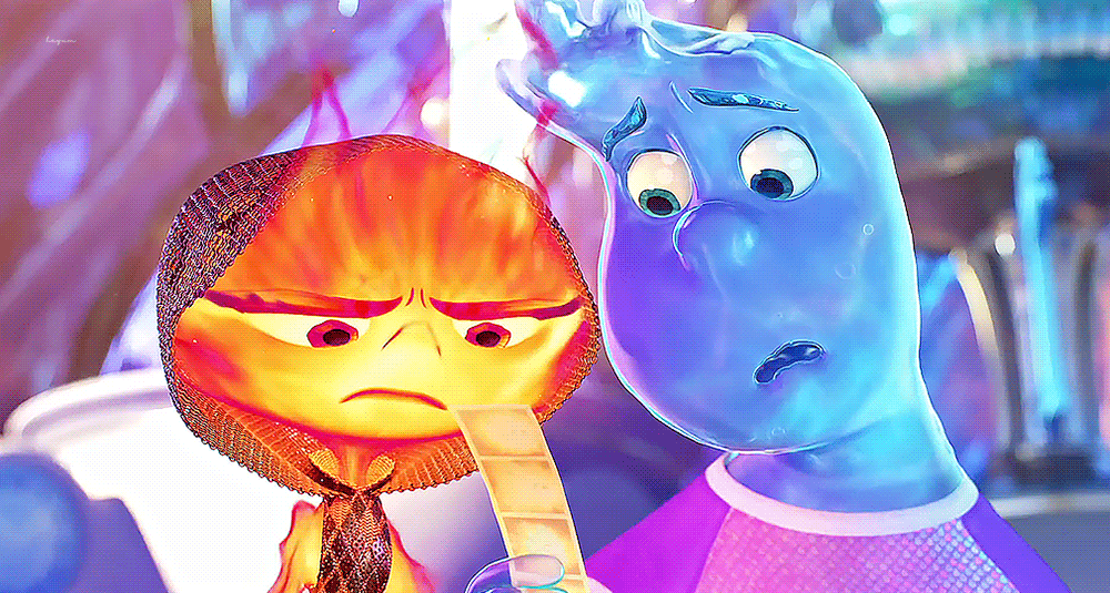 (스포) 영상미 미친 엘리멘탈 그 장면씬.gif | 인스티즈