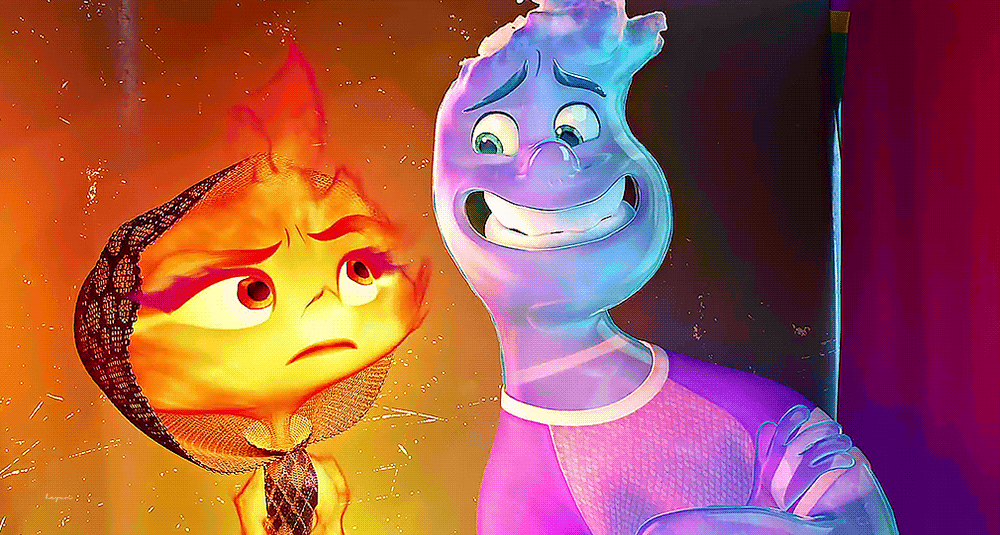 (스포) 영상미 미친 엘리멘탈 그 장면씬.gif | 인스티즈