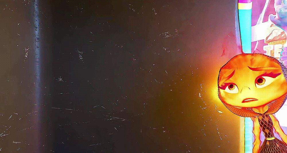 (스포) 영상미 미친 엘리멘탈 그 장면씬.gif | 인스티즈