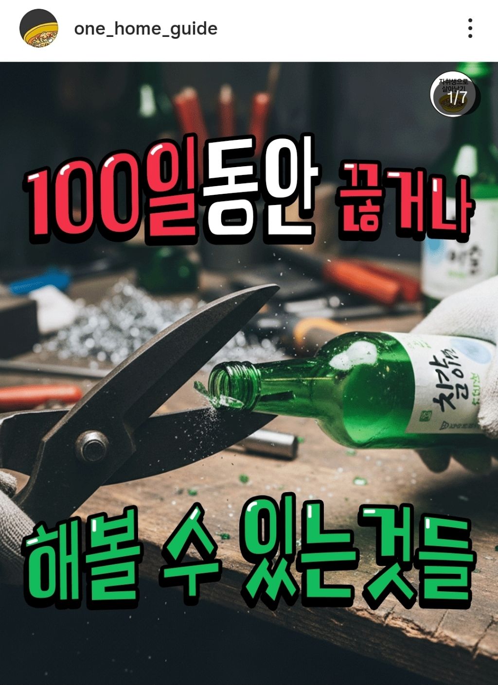 100일동안 끊어보기/해보기 | 인스티즈