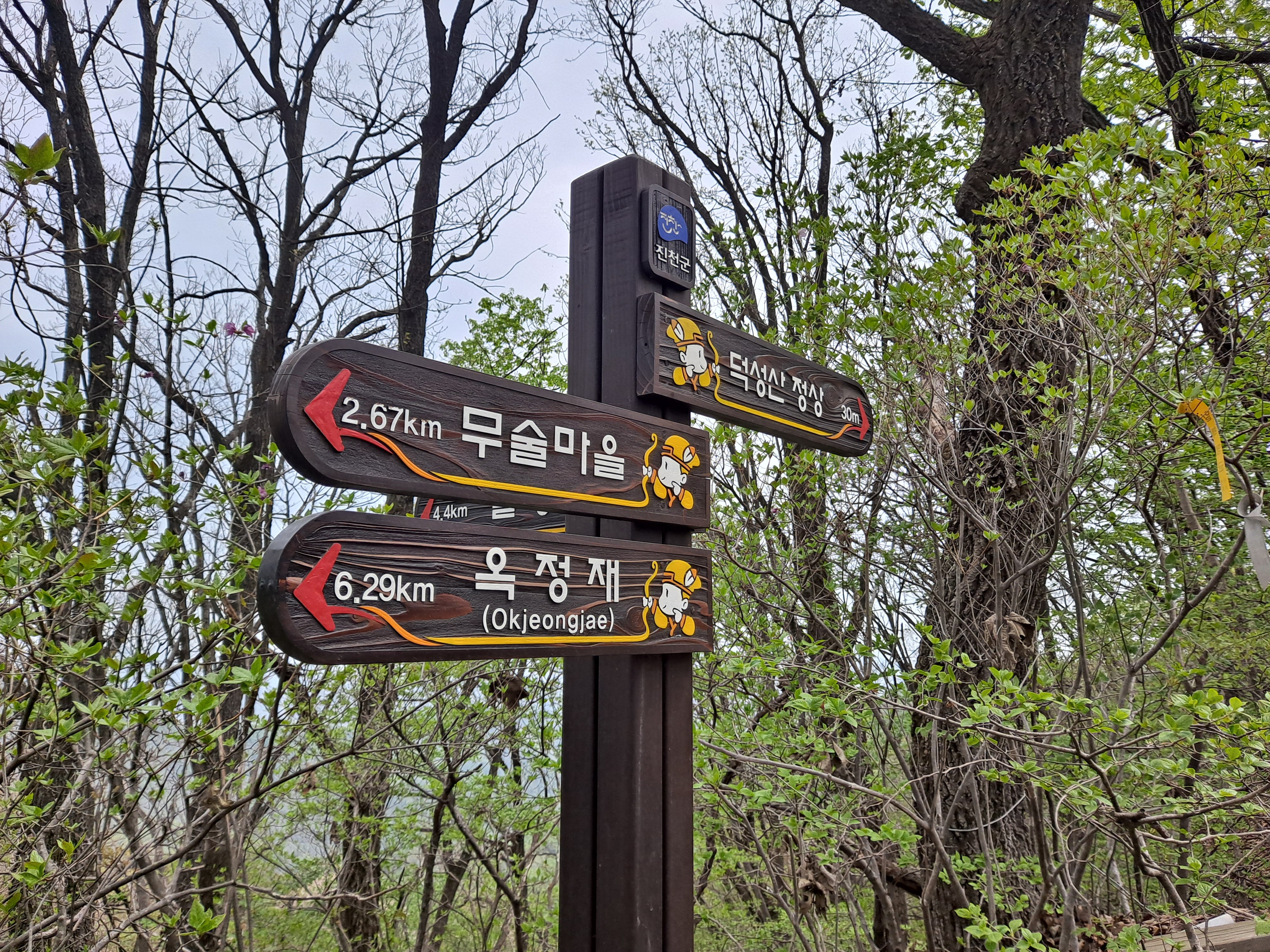 덕성산 정상 이미지