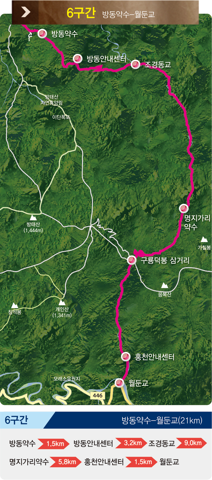 백두대간 이미지
