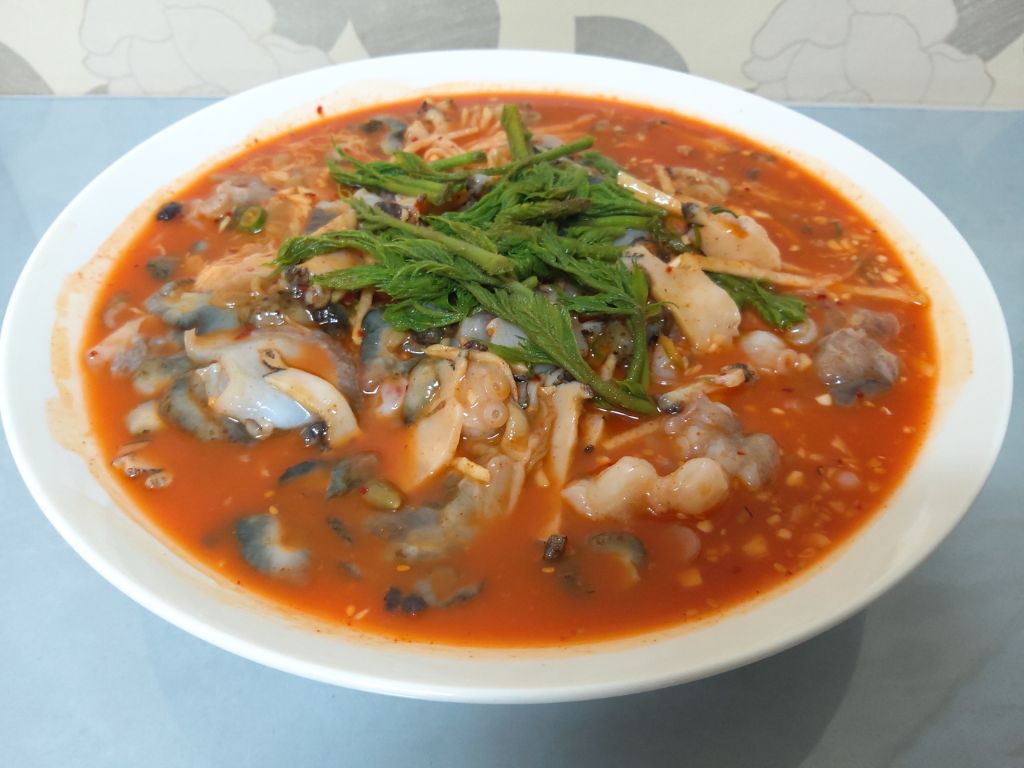 해산물 물회 관련 이미지