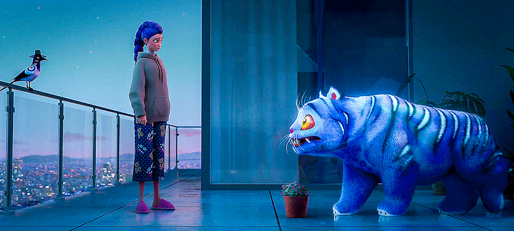 케이팝데몬헌터스에 나오는 한국 호랑이 귀여워... 얼마나 귀엽냐면.gif | 인스티즈