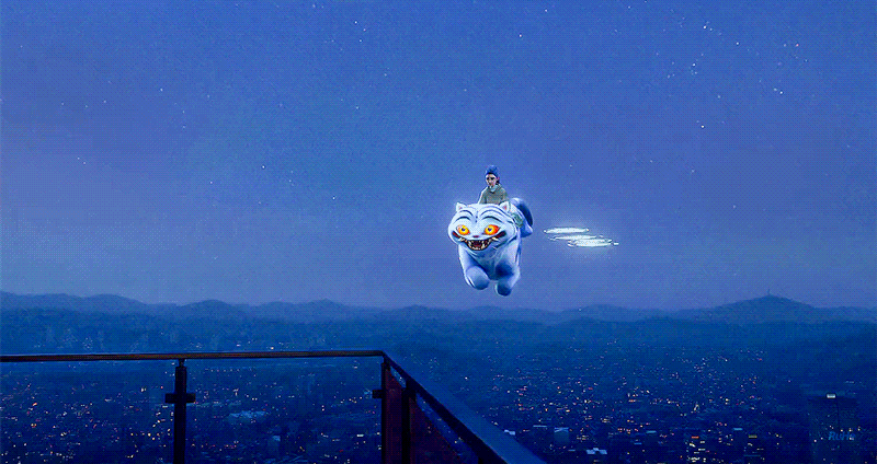 케이팝데몬헌터스에 나오는 한국 호랑이 귀여워... 얼마나 귀엽냐면.gif | 인스티즈