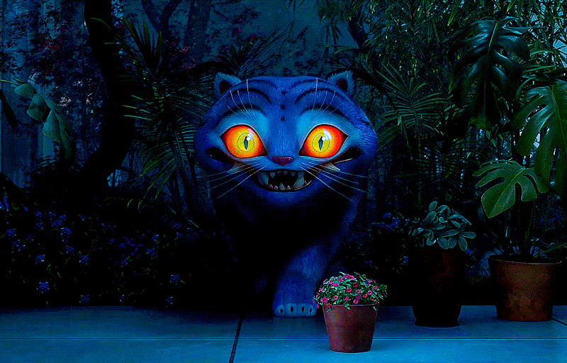 케이팝데몬헌터스에 나오는 한국 호랑이 귀여워... 얼마나 귀엽냐면.gif | 인스티즈