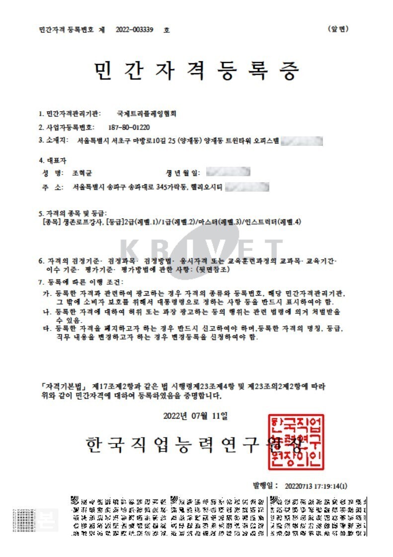 국제트리플레잉협회 이미지