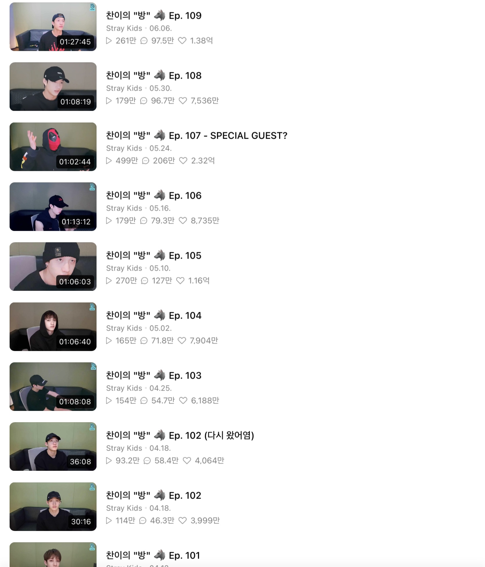 4년 동안 매주 브이앱 키는 아이돌 | 인스티즈