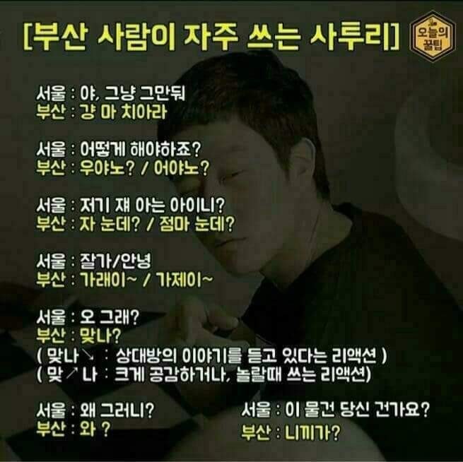 사투리 이미지
