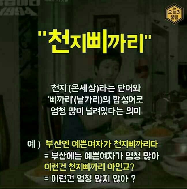 사투리 이미지