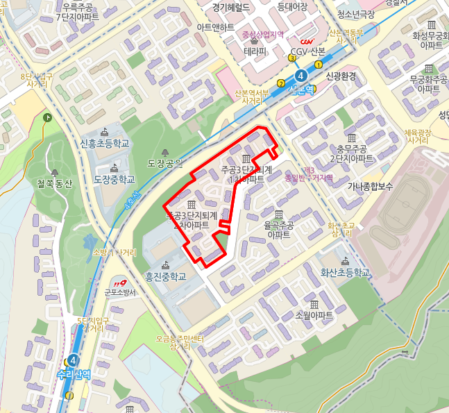 군포소방서(산본119안전센터) 이미지