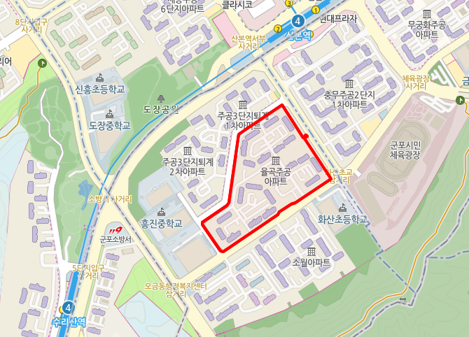 군포소방서(산본119안전센터) 이미지