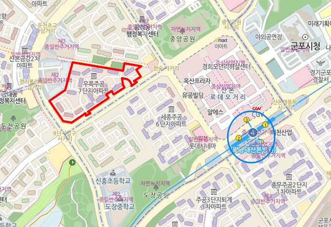 군포소방서(산본119안전센터) 이미지