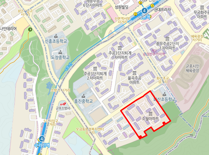 군포소방서(산본119안전센터) 이미지