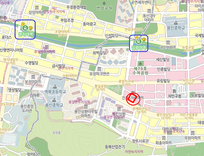 용인소방서(역북119안전센터) 이미지