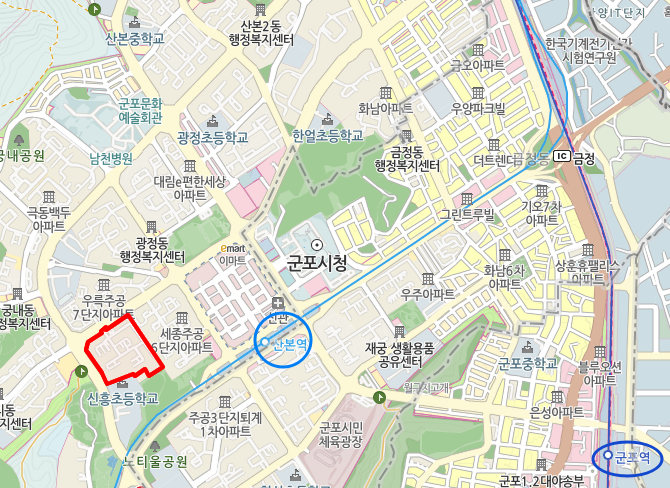 군포소방서(산본119안전센터) 이미지