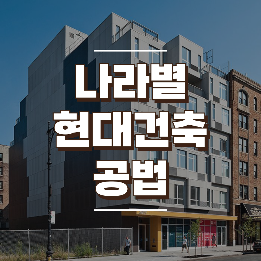 현대건축 이미지