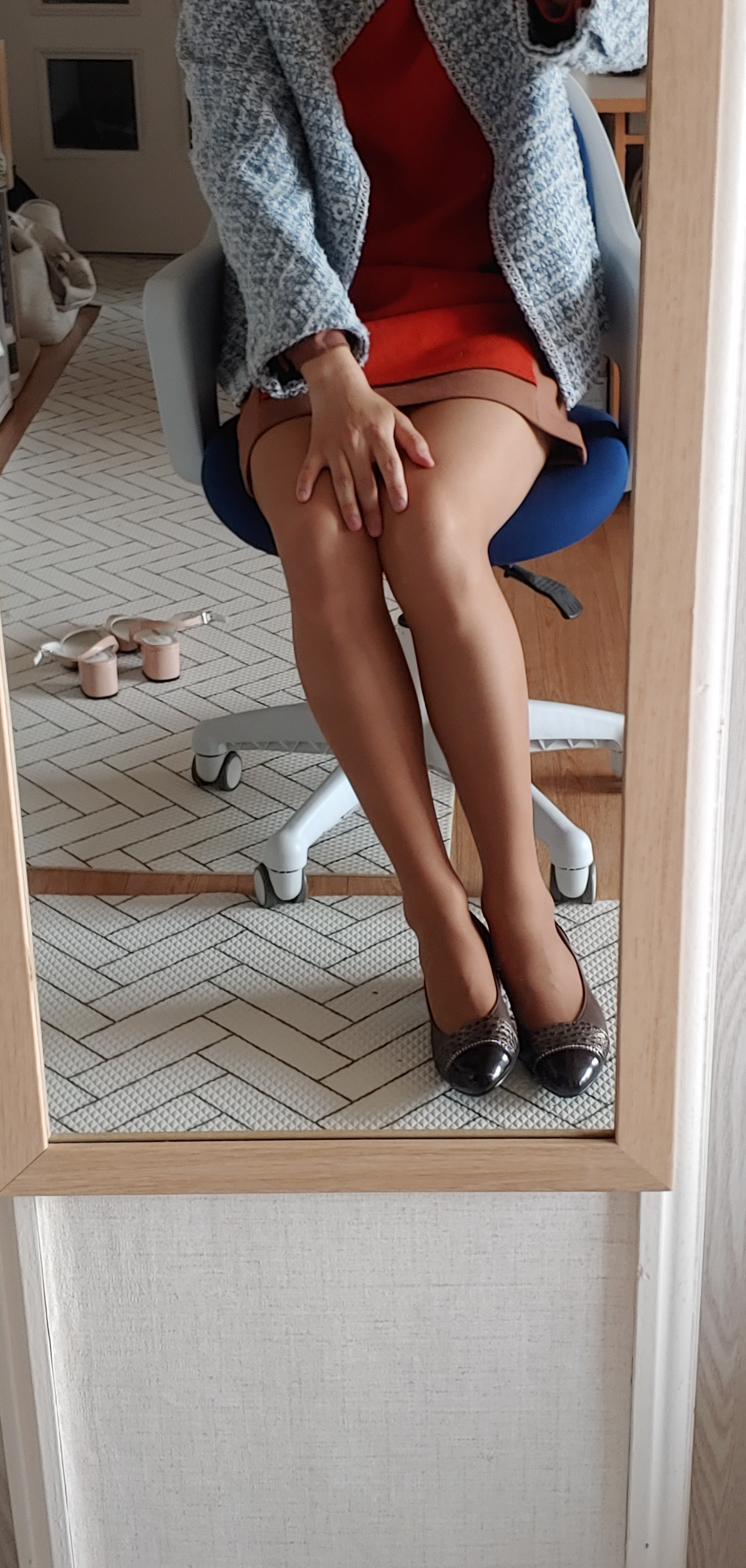 오렌지 커피 이미지