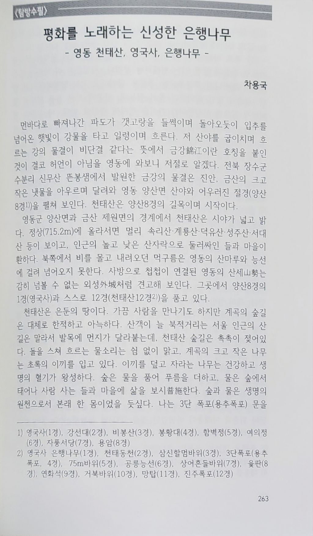 노래하는 나무 이미지