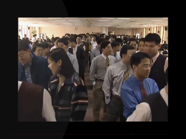 90년대 IMF 직전 대우그룹 사무실/구내식당 풍경 | 인스티즈