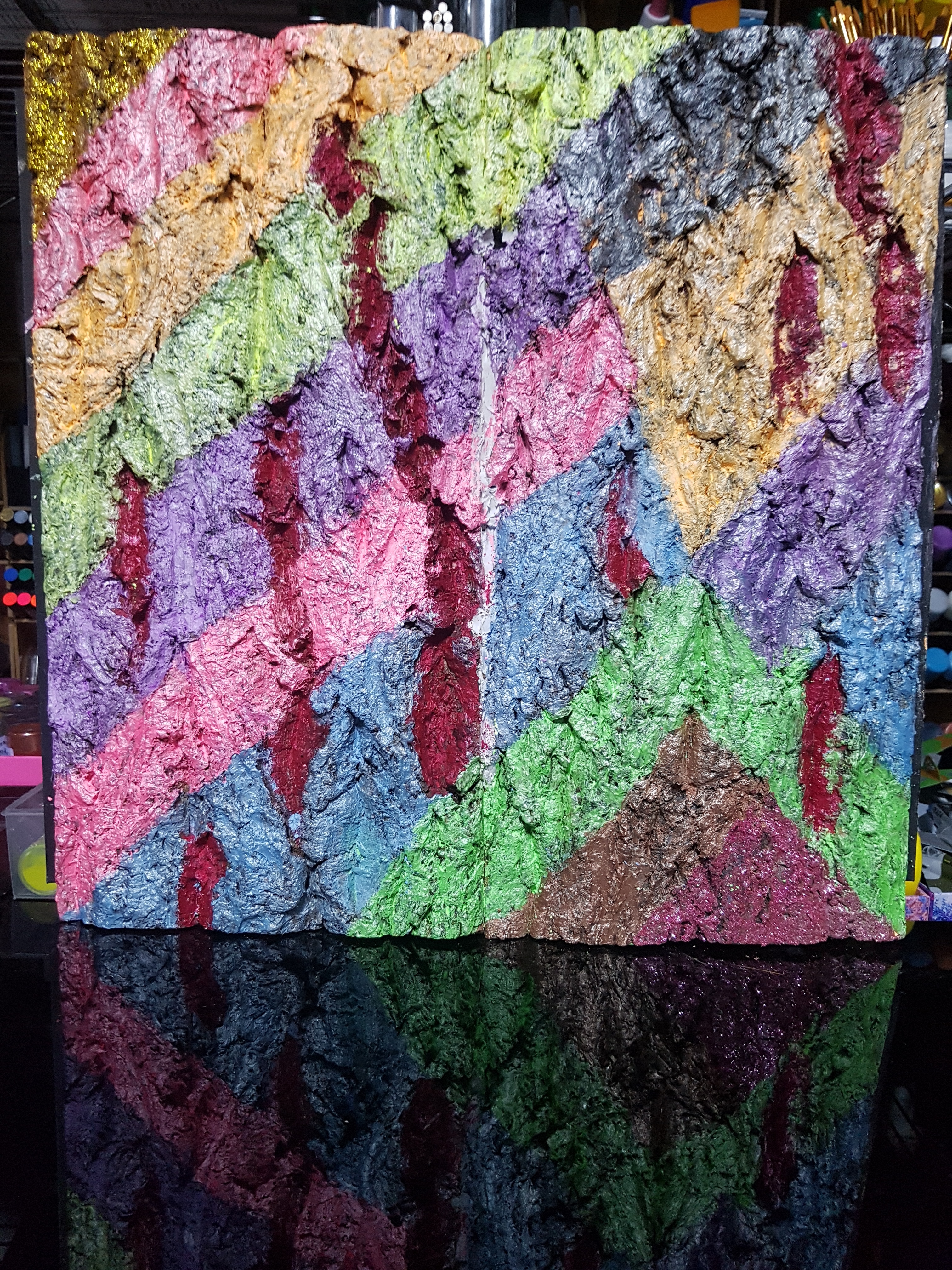 파스텔 일월오봉도.2022.09.남인우 화가 ,UN국제안보 명예박사,대학원 대의회 의장,의원,은평구,대선,총선,화가,그림,미술,일러스트  - 예술작품 - 서울사이버특수대학원의회,총학생회,원우회,총동문회,남인우,UN