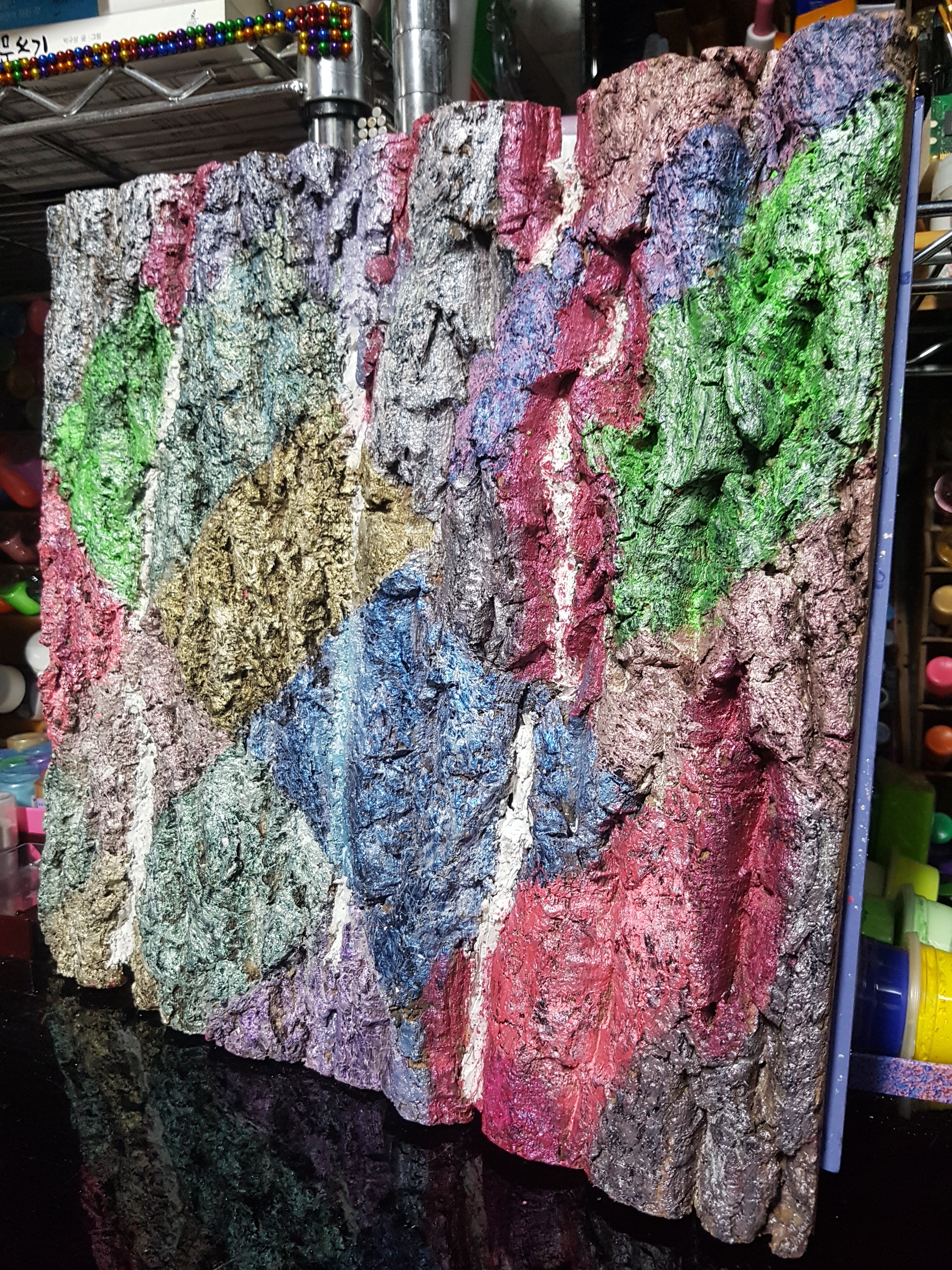 파스텔 일월오봉도.2022.09.남인우 화가 ,UN국제안보 명예박사,대학원 대의회 의장,의원,은평구,대선,총선,화가,그림,미술,일러스트  - 예술작품 - 서울사이버특수대학원의회,총학생회,원우회,총동문회,남인우,UN