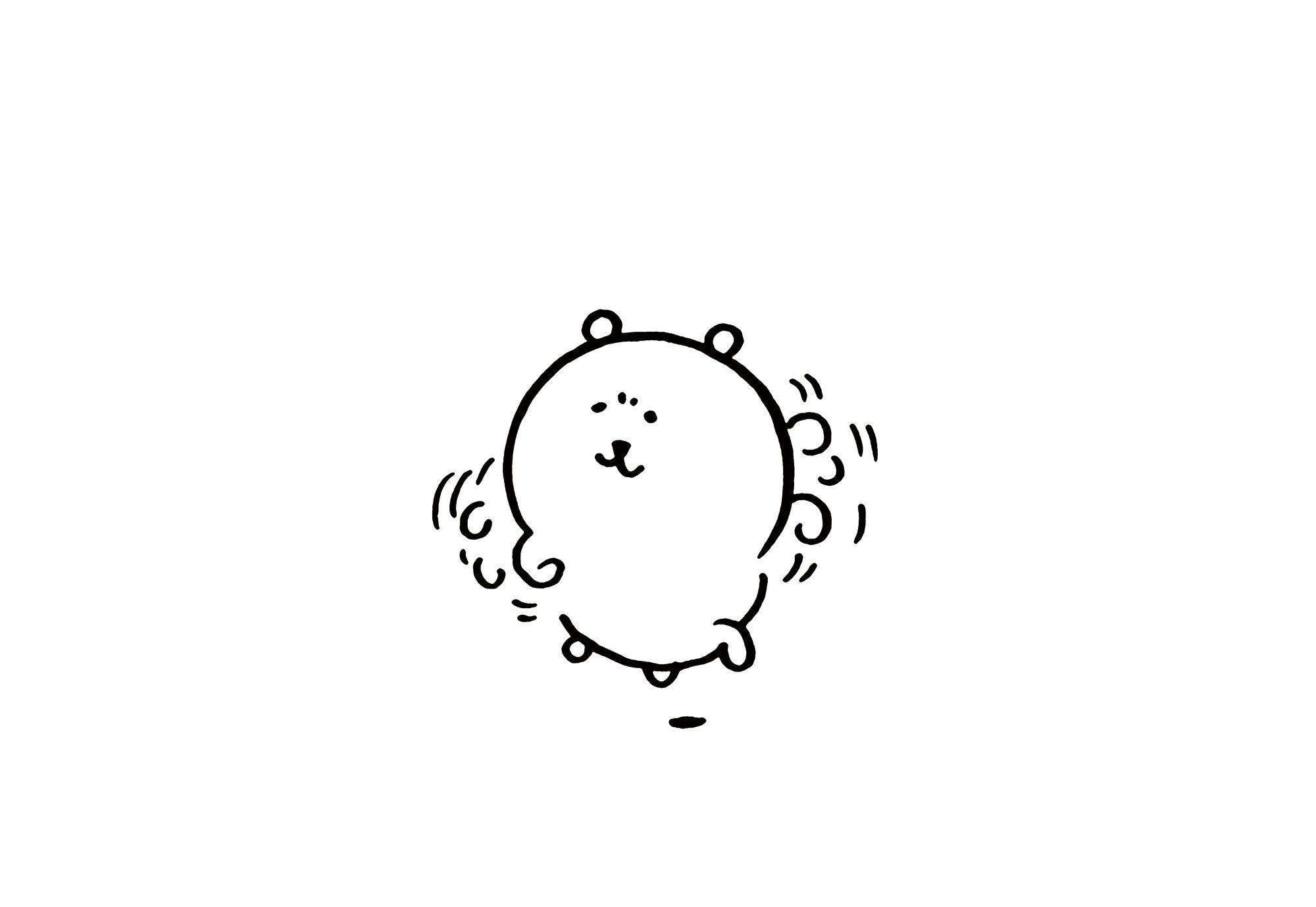 주먹을 휘두르는 농담곰 - 농담곰 공식짤/만화 - 농담곰
