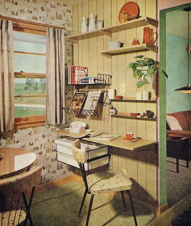 아늑한 분위기의 미국 레트로 인테리어 | 인스티즈