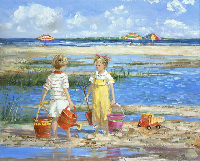 선명하고 예쁜 색감의 유화로 유명한 미국 화가 | 인스티즈