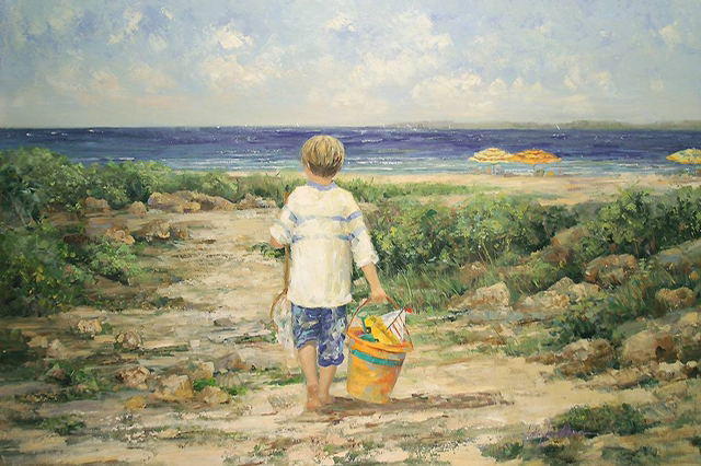 선명하고 예쁜 색감의 유화로 유명한 미국 화가 | 인스티즈