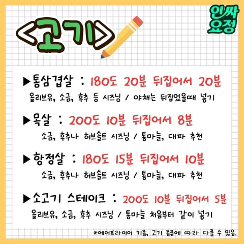 우동이들을 위한 에어프라이어 레시피 모음.jpg | 인스티즈