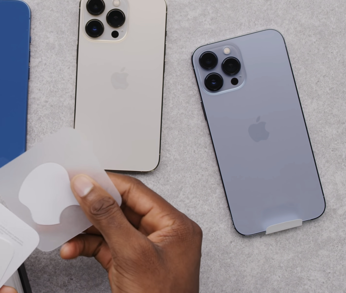 실물 언박싱 뜬 아이폰13 프로 맥스 시에라블루 | 인스티즈