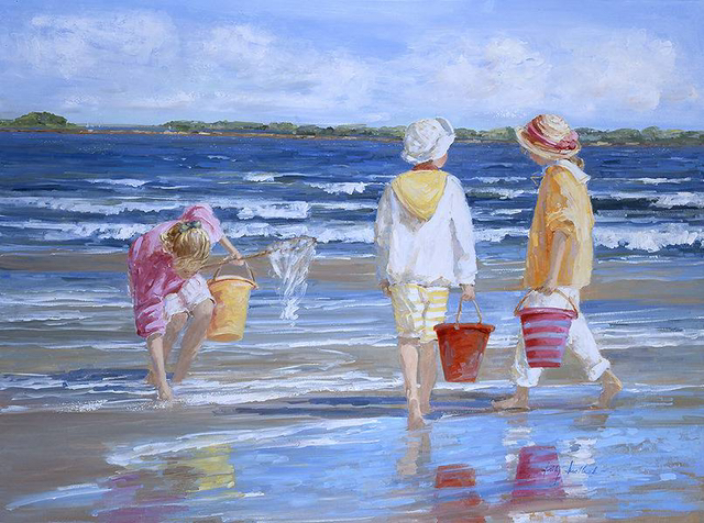 선명하고 예쁜 색감의 유화로 유명한 미국 화가 | 인스티즈