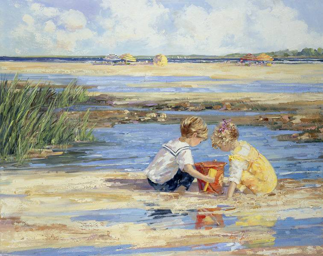 선명하고 예쁜 색감의 유화로 유명한 미국 화가 | 인스티즈