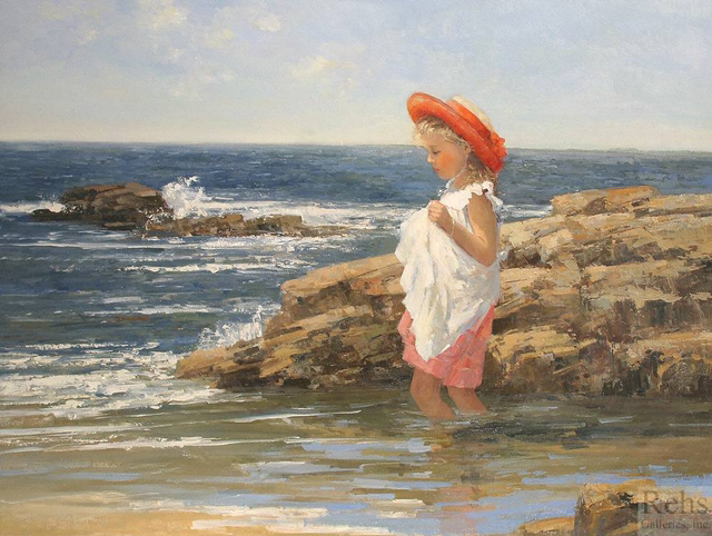 선명하고 예쁜 색감의 유화로 유명한 미국 화가 | 인스티즈