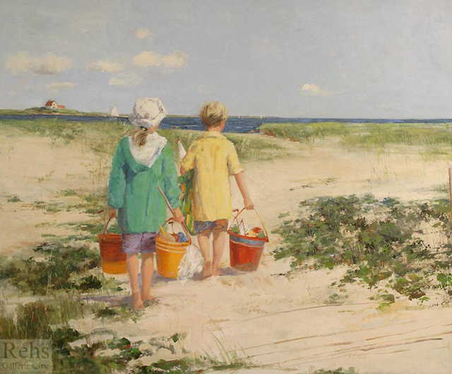 선명하고 예쁜 색감의 유화로 유명한 미국 화가 | 인스티즈