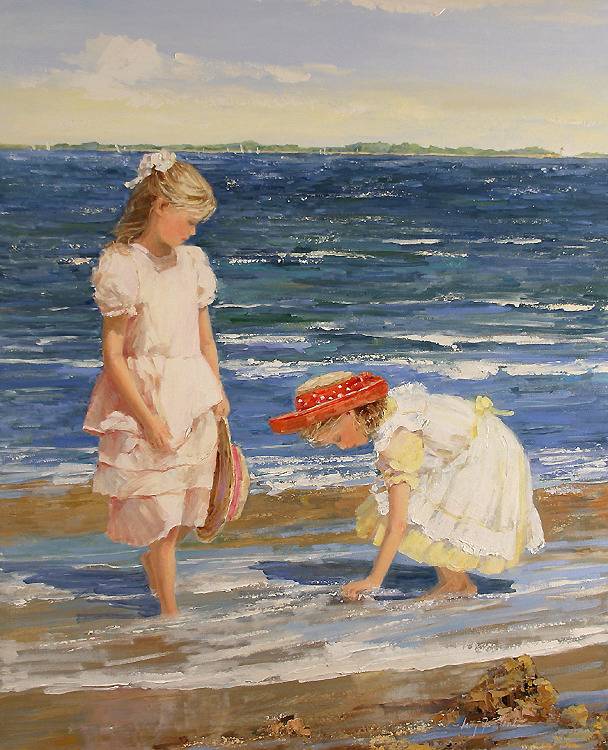 선명하고 예쁜 색감의 유화로 유명한 미국 화가 | 인스티즈