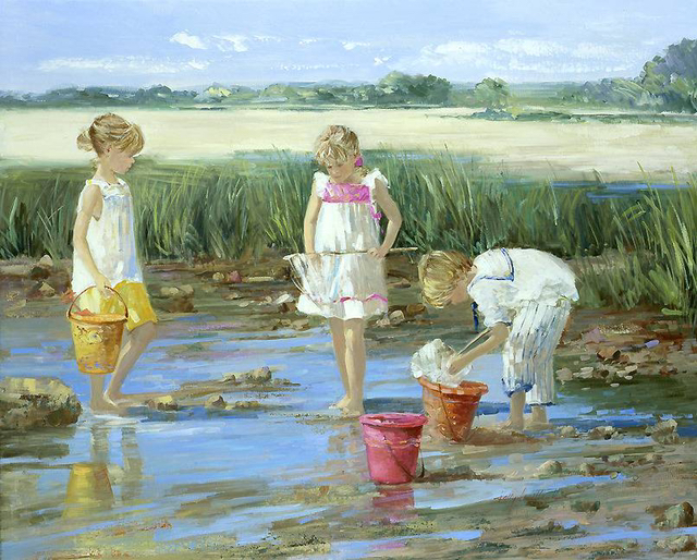 선명하고 예쁜 색감의 유화로 유명한 미국 화가 | 인스티즈