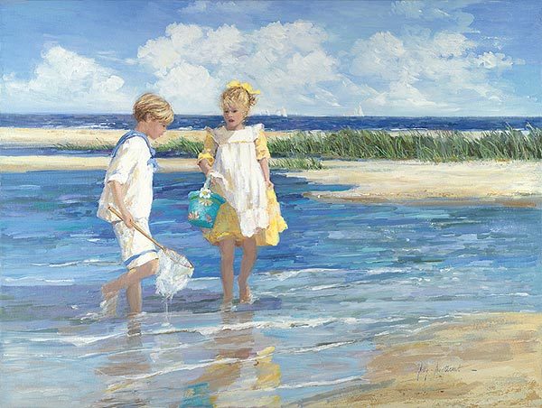 선명하고 예쁜 색감의 유화로 유명한 미국 화가 | 인스티즈