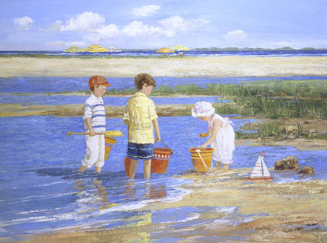 선명하고 예쁜 색감의 유화로 유명한 미국 화가 | 인스티즈