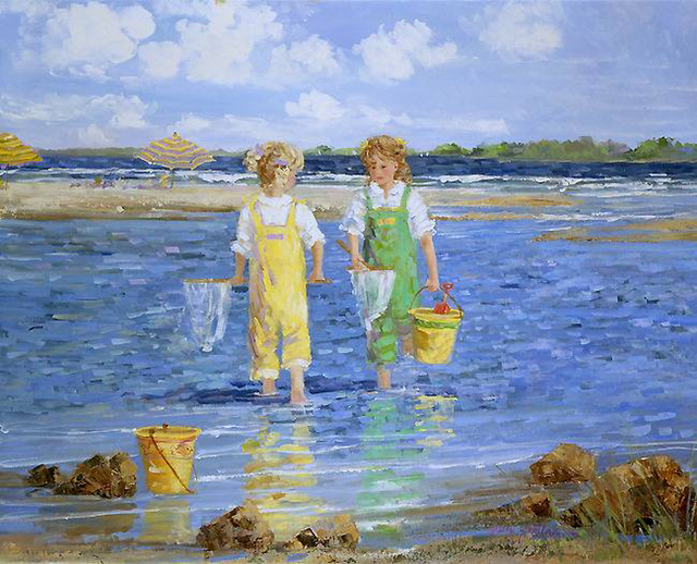 선명하고 예쁜 색감의 유화로 유명한 미국 화가 | 인스티즈