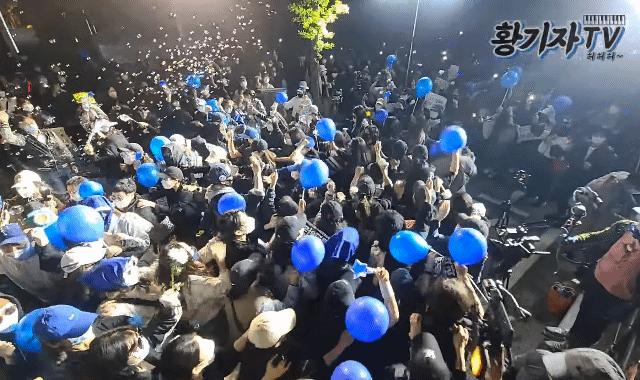 짤로보는 오늘 집회 | 인스티즈