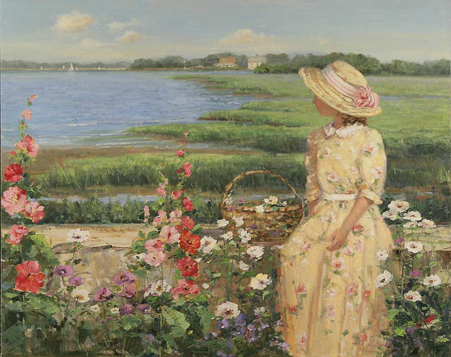 선명하고 예쁜 색감의 유화로 유명한 미국 화가 | 인스티즈