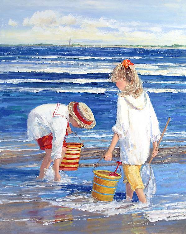 선명하고 예쁜 색감의 유화로 유명한 미국 화가 | 인스티즈