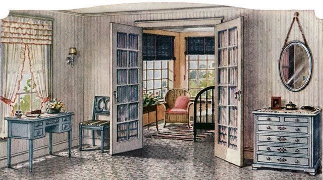 아늑한 분위기의 미국 레트로 인테리어 | 인스티즈