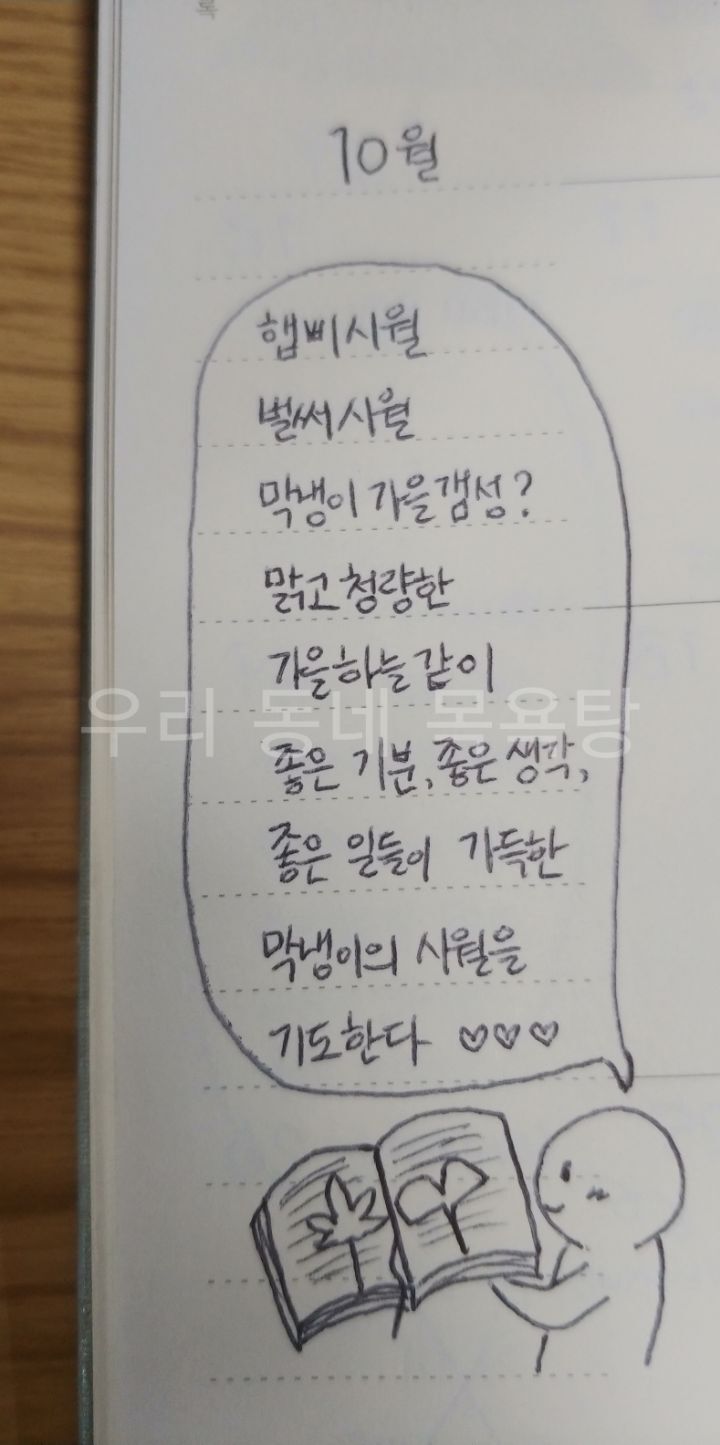 우울증을 앓고 있는 동생을 위해 다이어리에 달마다 편지 써준 언니 | 인스티즈